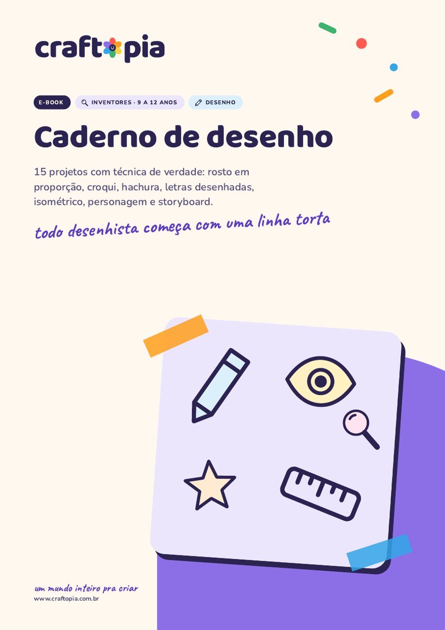 Capa de Caderno de desenho para inventores