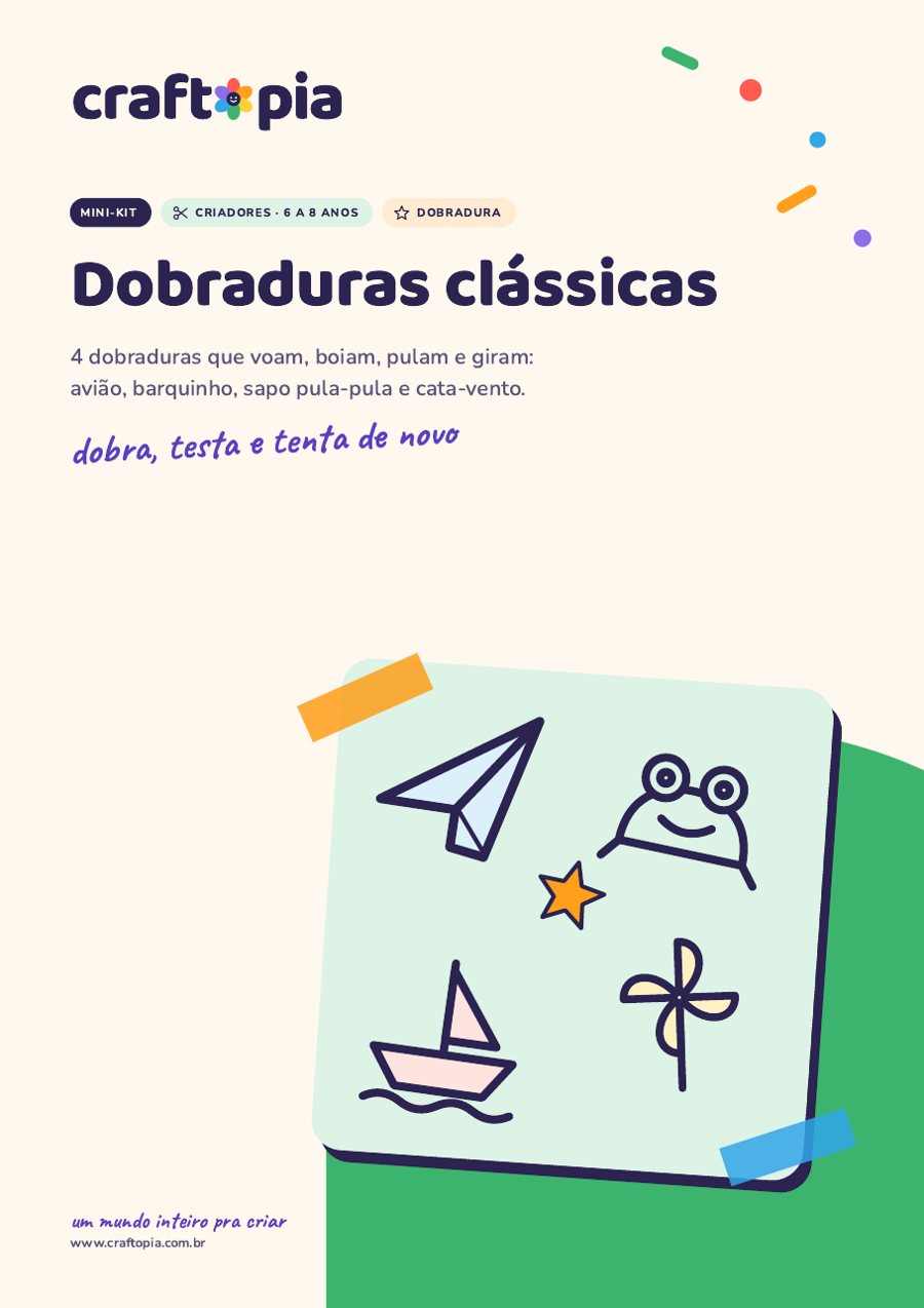 Página 1 de amostra de Dobraduras clássicas