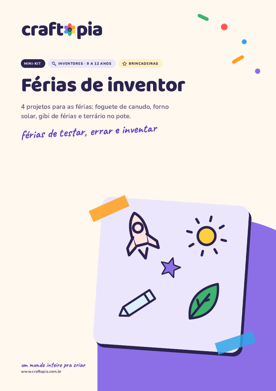 Página 1 de amostra de Férias de inventor