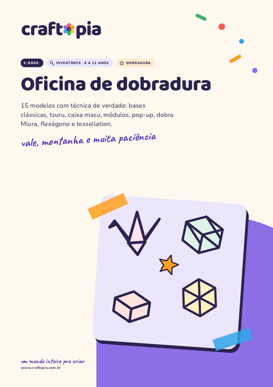 Capa de Oficina de dobradura para inventores